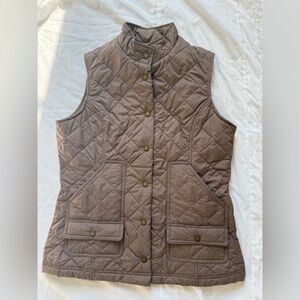 Filson women’s  Quilted Brown taupe Vest- small
